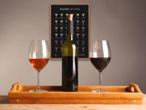 Colors of Wine & Glass Poster - Dark Edition - Image 5