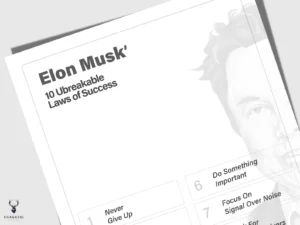 Elon Musk's 10 Unbreakable Law Poster - Image 7