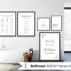 Funny Bathroom Decor Bar Toilet Wall Decor Set of 2 - Image 6