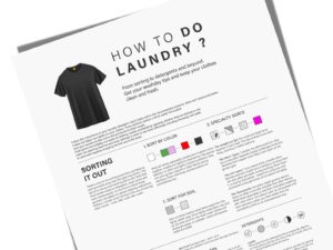 How to do Laundry Stain Removal Poster - Light Edition - Image 3