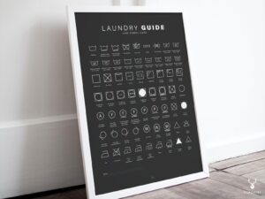 Laundry Room Sign Guide 2 - Dark Edition - Image 4