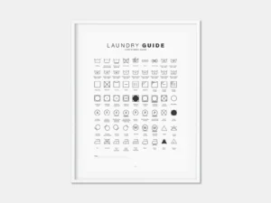 Laundry Room Sign Guide 2- Light Edition