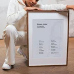 Steve Jobs iconic Stay Hungry Stay Foolish typography poster for business inspiration