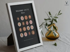 Vulvas Unite Funny Bathroom Decor - Dark Edition - Image 4