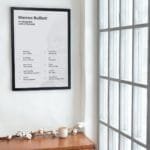 Warren Buffett Laws of Success minimalist poster for entrepreneurs.