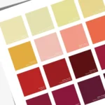Stylish modern wine color poster for home bar and kitchen wall décor