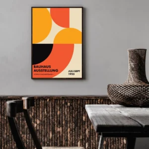 Bauhaus Wall Decor - Ausstellung 1923