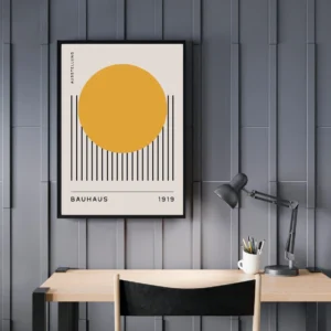 Bauhaus Wall Decor - Austellung Bohem