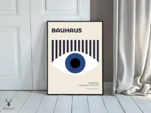 Bauhaus Wall Decor - Exhibition Blue Eye - Image 4