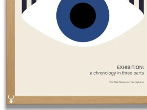 Bauhaus Wall Decor - Exhibition Blue Eye - Image 3