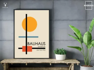 Bauhaus Wall Decor - Exhibition Geometric 2