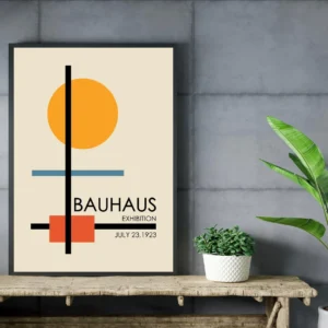 Bauhaus Wall Decor - Exhibition Geometric 2
