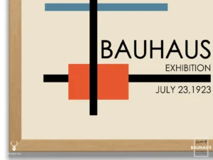 Bauhaus Wall Decor - Exhibition Geometric 2 - Image 4