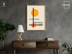 Bauhaus Wall Decor - Exhibition Geometric 2 - Image 3