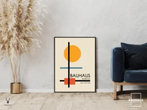 Bauhaus Wall Decor - Exhibition Geometric 2 - Image 2