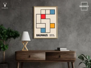 Bauhaus Wall Decor - Exhibition Geometric - Image 4