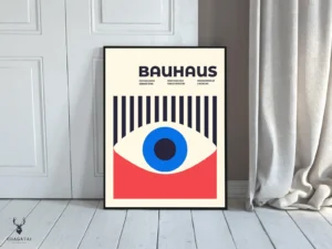 Bauhaus Wall Decor - Exhibition Red Eye - Image 4