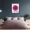 Bauhaus Wall Decor - Purple Circle 1923 - Image 5