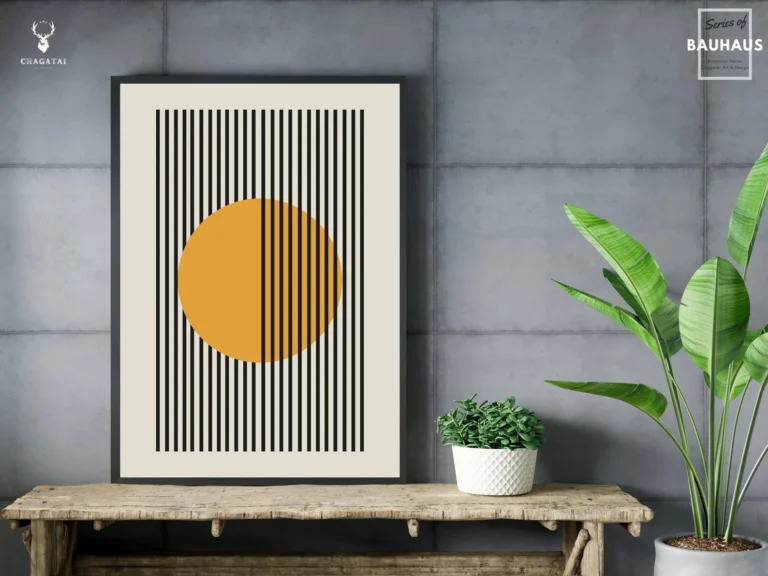 Bauhaus Wall Decor - Retro 1
