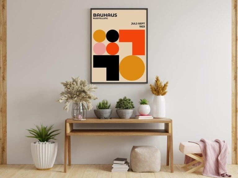 Bauhaus Wall Decor - Russtellung 1923