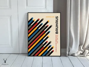 Bauhaus Wall Decor - Russtellung Lines