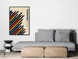 Bauhaus Wall Decor - Russtellung Lines - Image 2