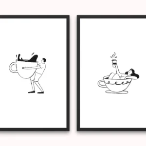 Coffee Lover's Kitchen Wall Decor
