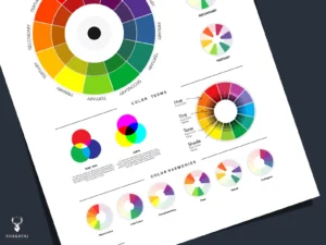 Color Wheel Poster - Light Edition - Image 3