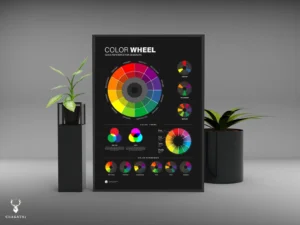 Color Wheel Poster - Dark Edition - Image 6