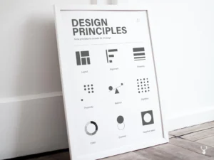 Design Principles Minimalist Poster - Image 4