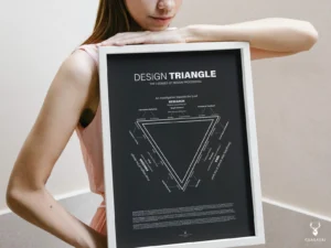 Design Triangle Poster - Dark Edition - Image 3