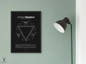 Design Triangle Poster - Dark Edition - Image 5