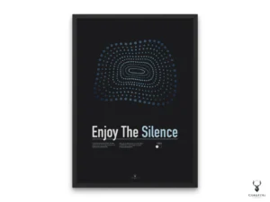 Enjoy The Silence Wall Art Music Lyrics Poster