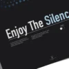 Enjoy The Silence Wall Art Music Lyrics Poster - Image 2
