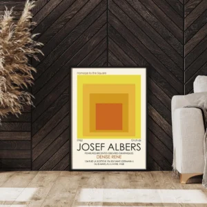 Josef Albers Museum Art Wall Decor - Homage to the Square 1
