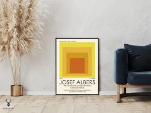 Josef Albers Museum Art Wall Decor - Homage to the Square 1 - Image 5