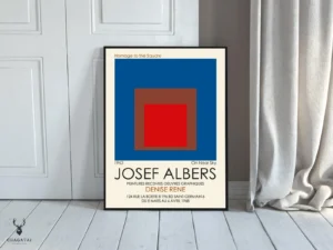 Josef Albers Museum Art Wall Decor - Homage to the Square 2 - Image 4