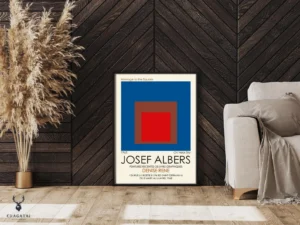 Josef Albers Museum Art Wall Decor - Homage to the Square 2