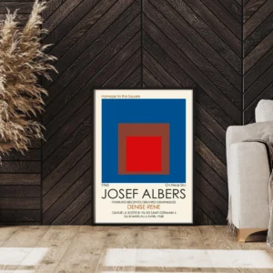 Josef Albers Museum Art Wall Decor - Homage to the Square 2