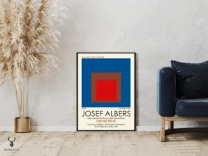 Josef Albers Museum Art Wall Decor - Homage to the Square 2 - Image 2