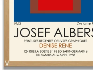 Josef Albers Museum Art Wall Decor - Homage to the Square 2 - Image 3