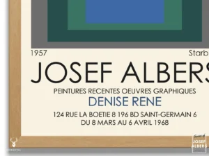 Josef Albers Museum Art Wall Decor - Homage to the Square 4 - Image 3