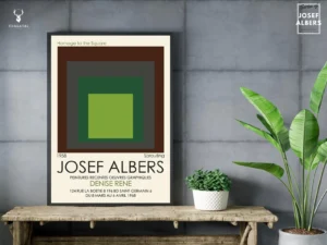 Josef Albers Museum Art Wall Decor - Homage to the Square 5