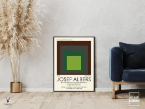 Josef Albers Museum Art Wall Decor - Homage to the Square 5 - Image 4