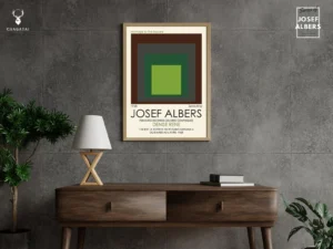 Josef Albers Museum Art Wall Decor - Homage to the Square 5 - Image 2