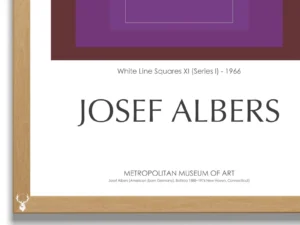 Josef Albers Museum Art Wall Decor - Metropolitan Series 10 - Image 2