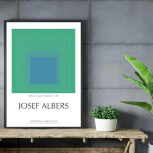 Josef Albers Museum Art Wall Decor - Metropolitan Series 3