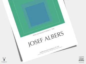 Josef Albers Museum Art Wall Decor - Metropolitan Series 3 - Image 4