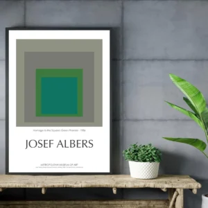 Josef Albers Museum Art Wall Decor - Metropolitan Series 4