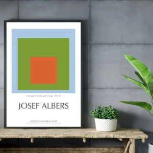 Josef Albers Museum Art Wall Decor - Metropolitan Series 5